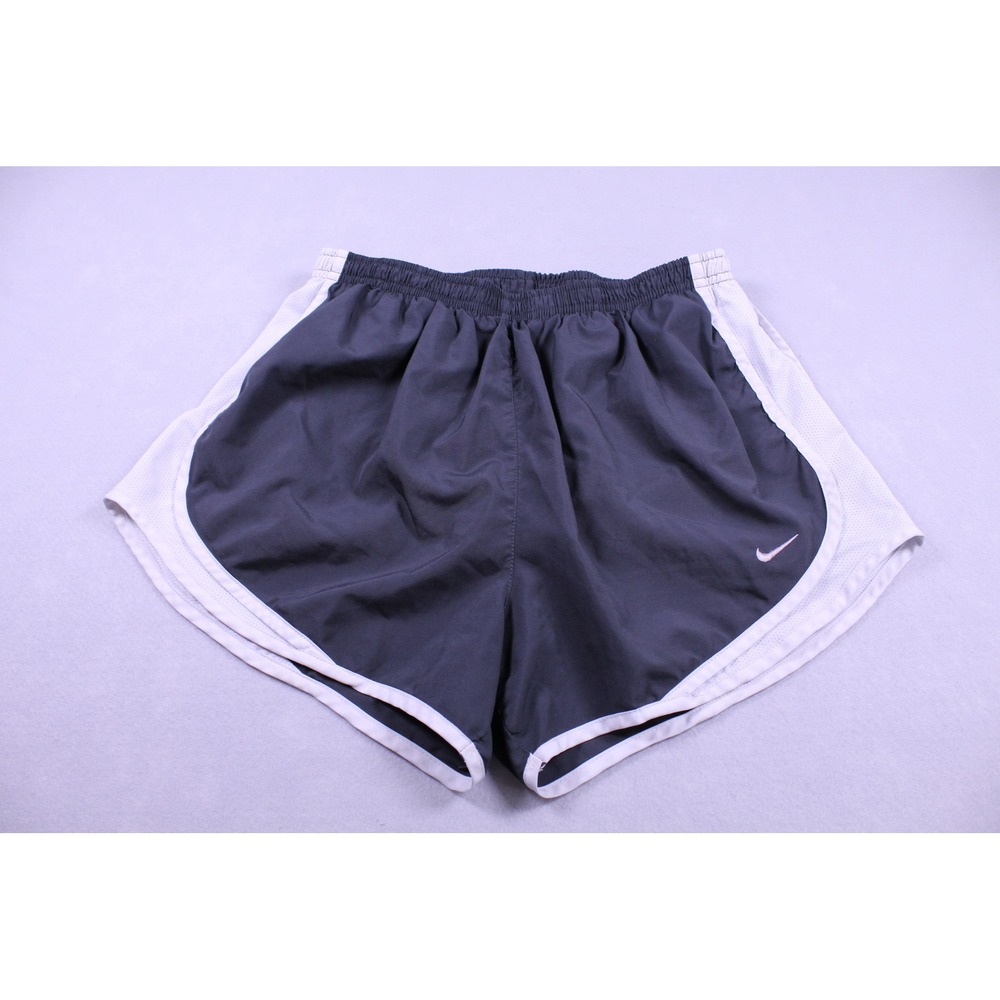Nike Dri-FIT Tempo Running Shorts Women's Medium Grey White